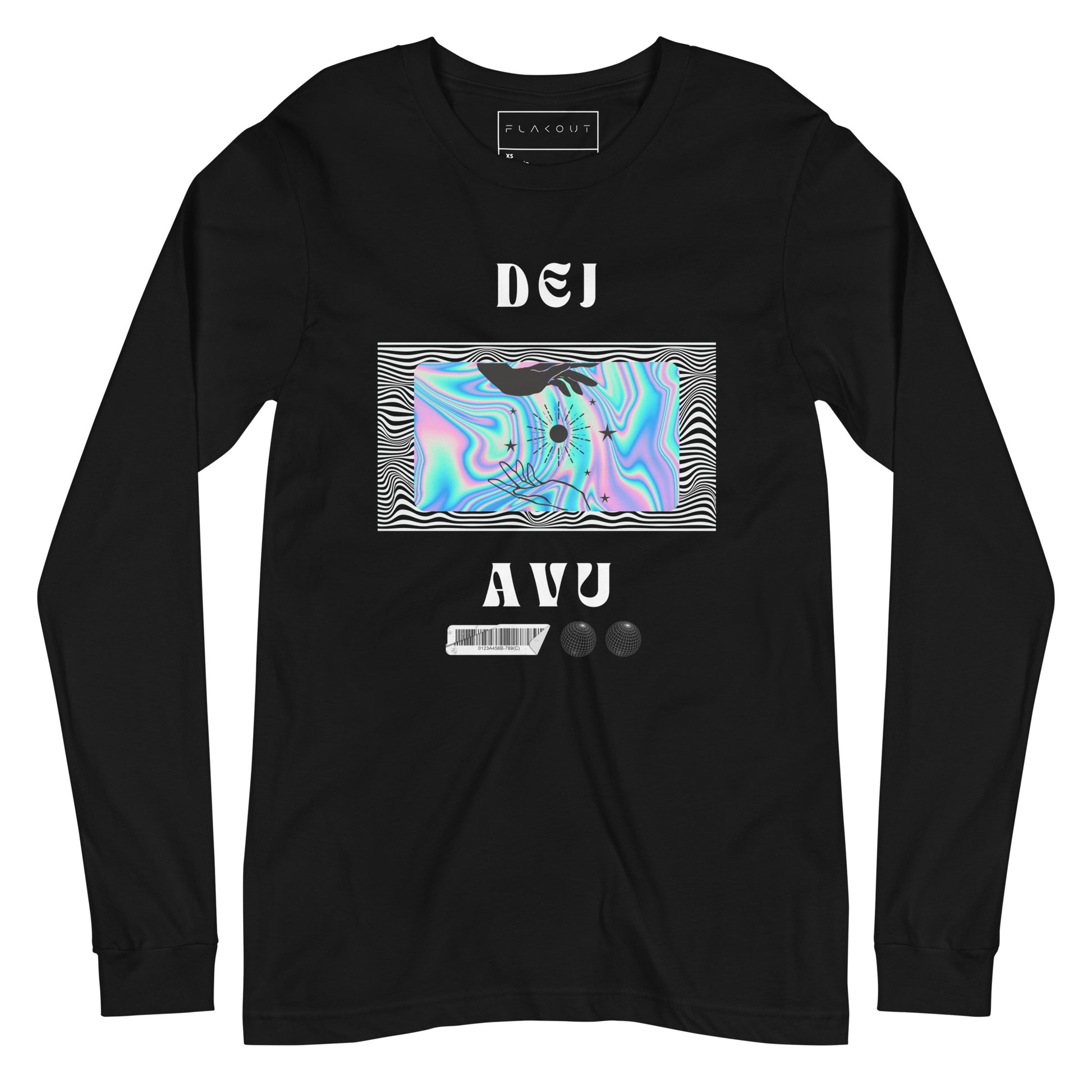 Echoes of Dejavu Long Sleeve Tee - FLAKOUT