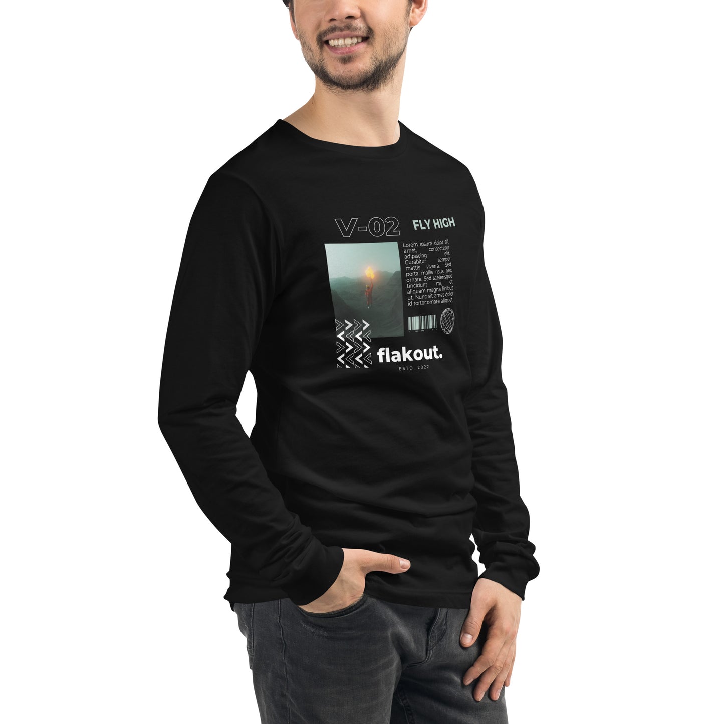 Fly High Voyager Long Sleeve Tee - FLAKOUT