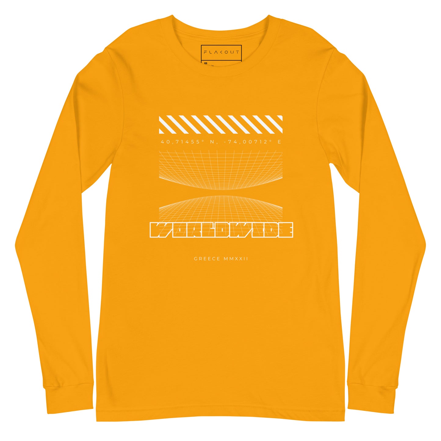 Long Sleeve Tee Worldwide - FLAKOUT