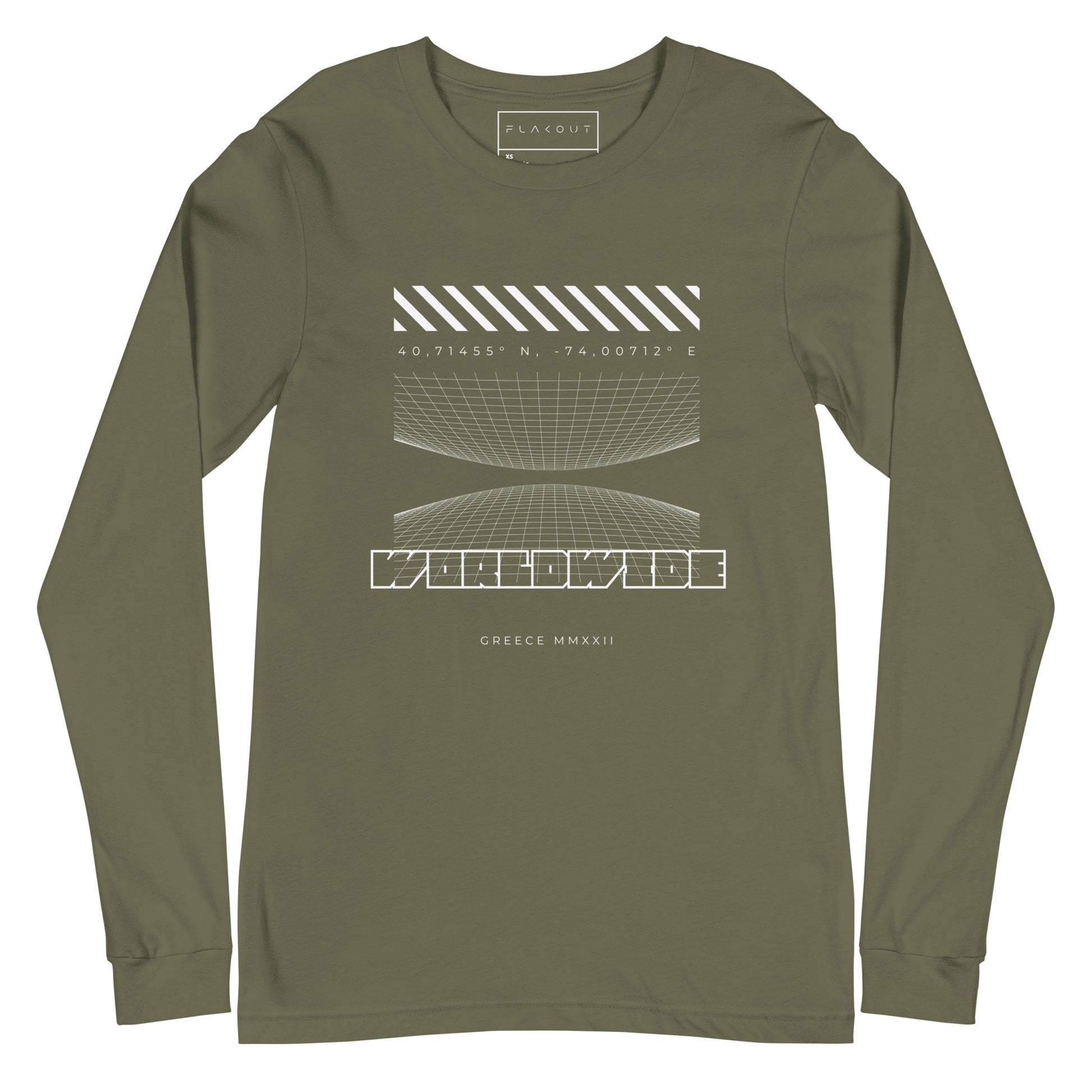 Long Sleeve Tee Worldwide - FLAKOUT