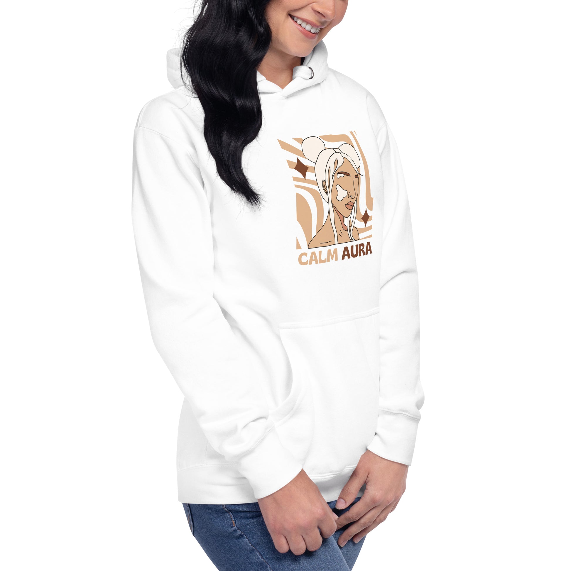 Calm Aura Women's Hoodie - FLAKOUT