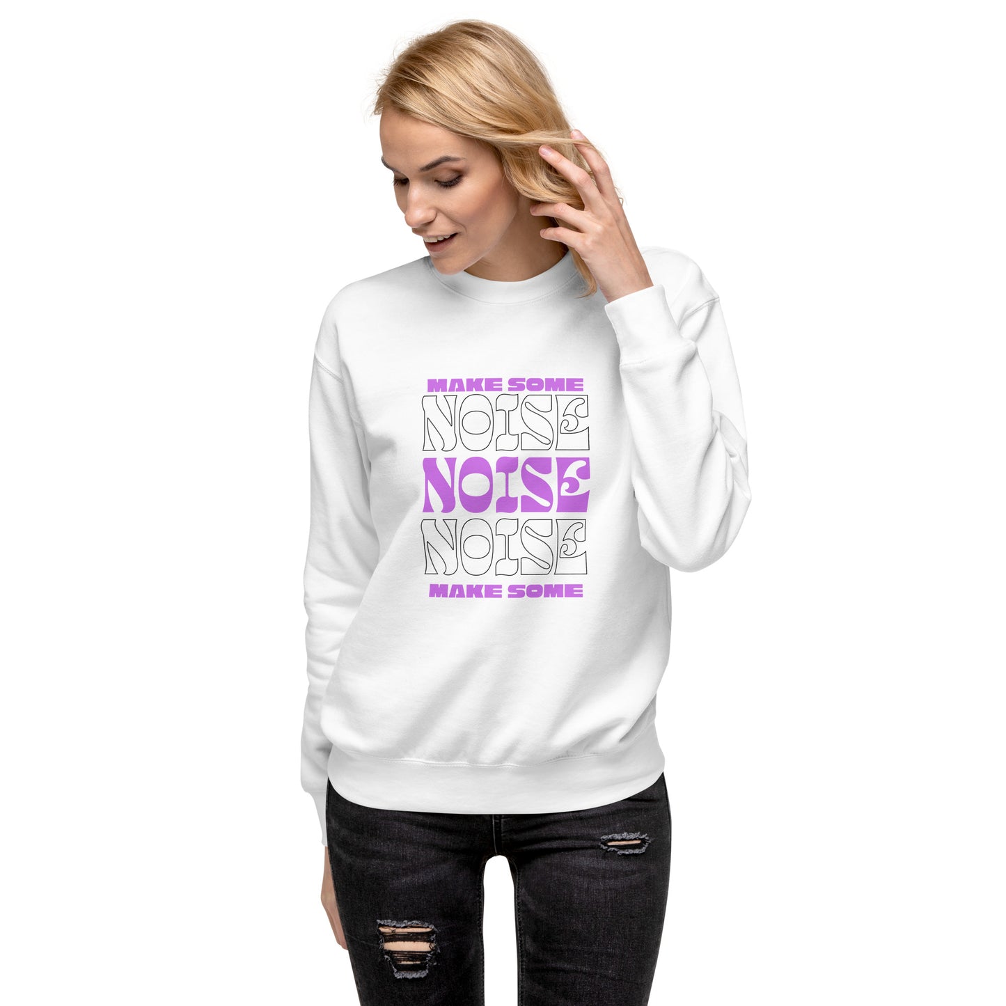 Resonance Make Some Noise Swagger Sweatshirt - FLAKOUT