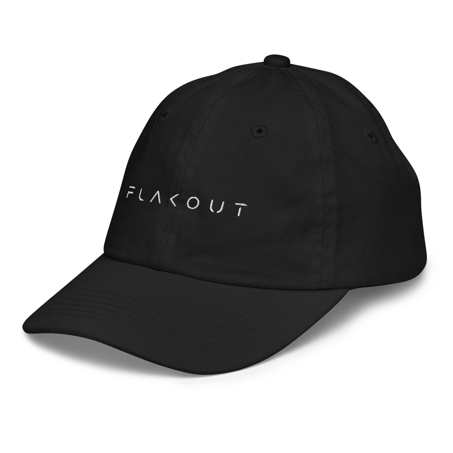 FLAKOUT Logo Embroidered Kid's Baseball Cap