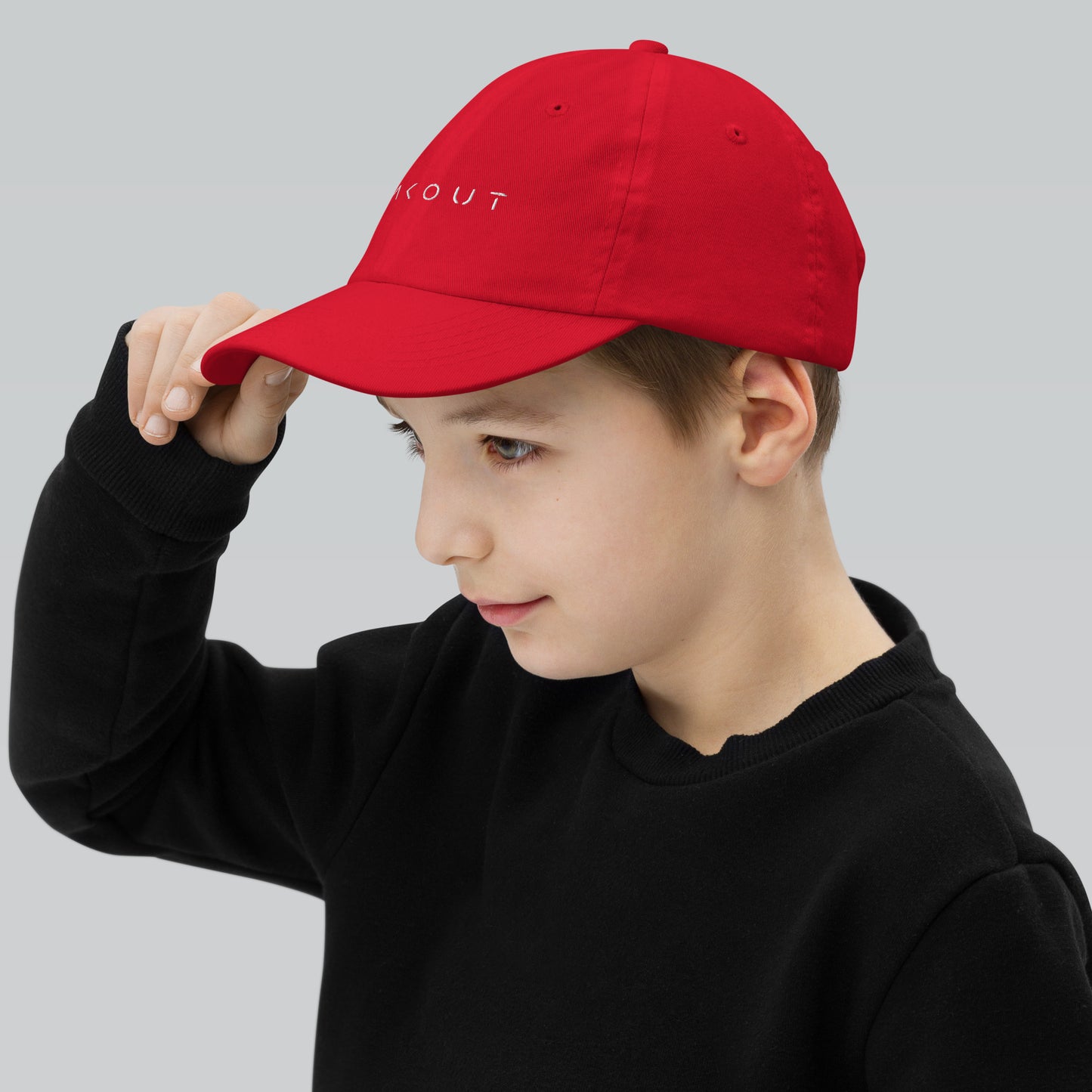 FLAKOUT Logo Embroidered Kid's Baseball Cap