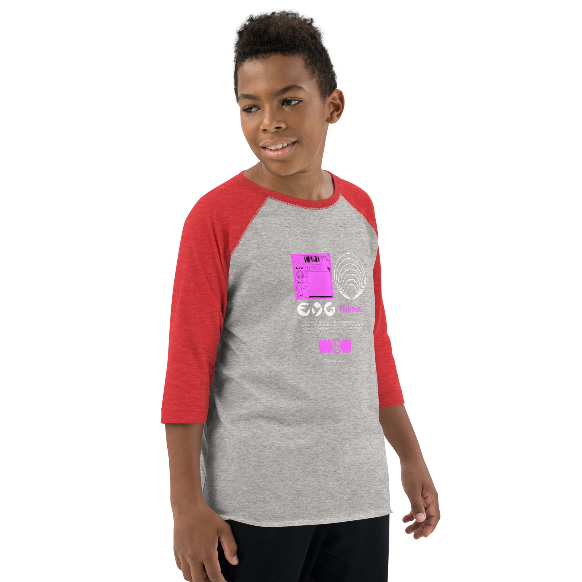 Kid's Long Sleeve Shirt flakout. - FLAKOUT