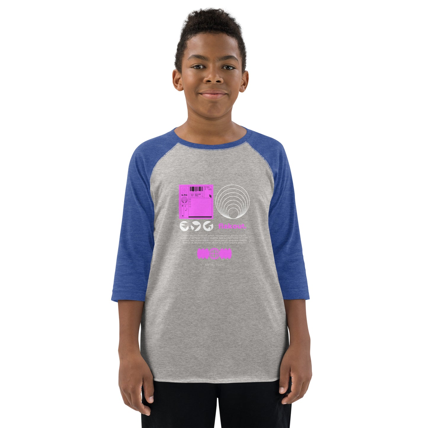 Kid's Long Sleeve Shirt flakout. - FLAKOUT