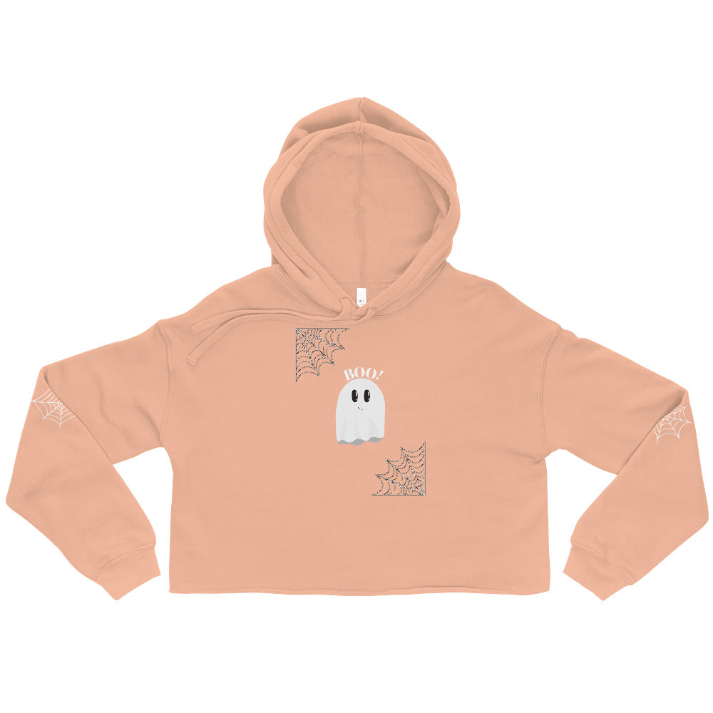 Women's Crop Hoodie Ghost - FLAKOUT