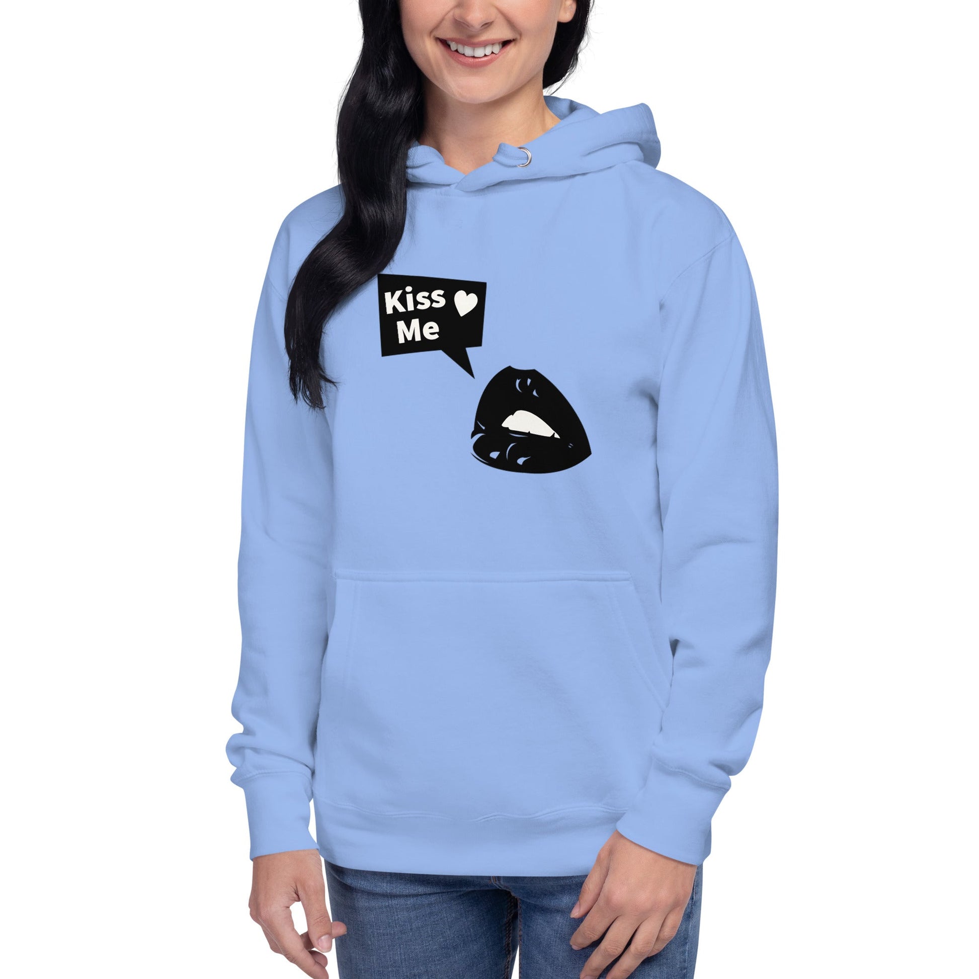 Sweet Talker Kiss Me Women's Hoodie - FLAKOUT