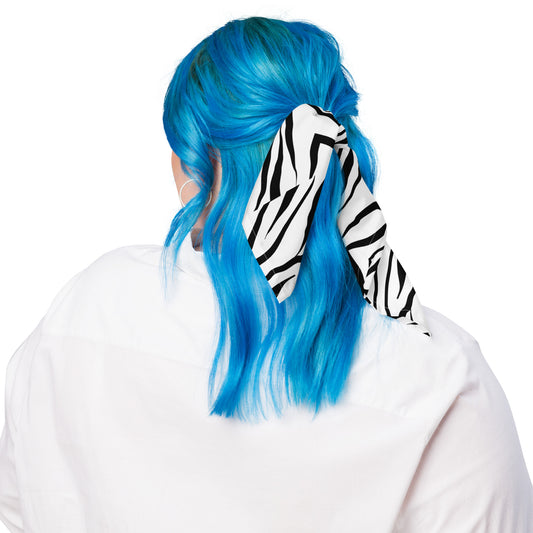 Striped Zebra Vibrance Women's Bandana - FLAKOUT